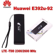 Разблокированный huawei e392 e392u-92 4G аппарат, который не привязан к оператору сотовой связи td-LTE tdd 2300 2600 беспроводная сетевая карта