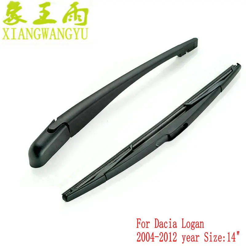 Car rear wiper blade back window wipers arm for Dacia Logan (2004 2012