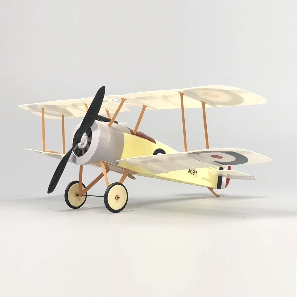 MinimumRC новое поколение S. E.5A 360 мм 380 мм размах крыльев вспененная шкала биплан зум маленький радиоуправляемый самолет комплект игрушки для улицы