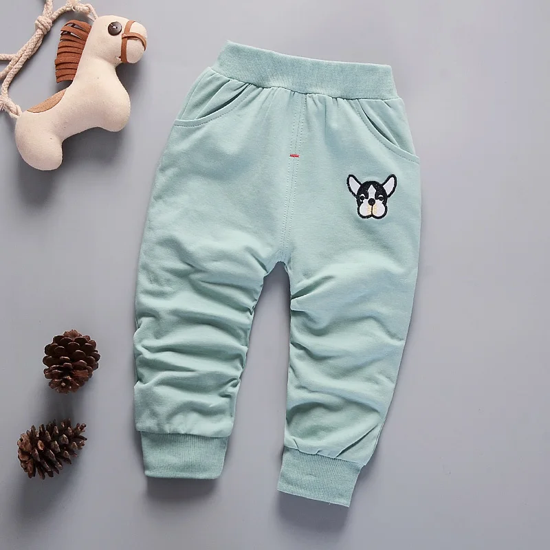 

Fashion Children Pure Cotton Clothes 2019 Spring Summer Baby Cartoon Pants Toddler Sport Trousers Casual Kids Clothing Hot Sale