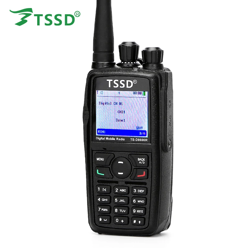 

Brand New Mono Band VHF or UHF DMR Digital Portable Two Way Radio TS-D8600R
