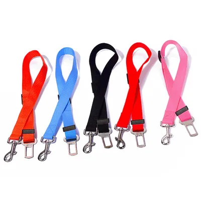 

Pet Supplies Car Seat Belt Dog Seat Belt Dog Leash Traction Belts Cushioning Elastic Reflective Safety Rope Traction Rope Dog