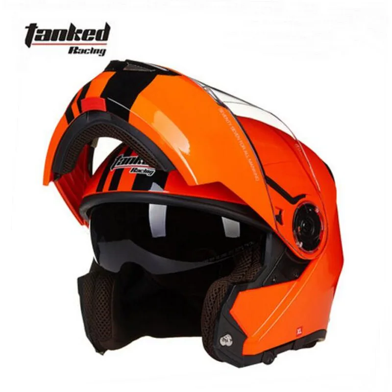 Новинка зимы Германия Tanked Racing открытым лицом Мотоцикл helemt с передвижной заневеской перед лицом мотоцикл изготовлен из АБС-пластик Поликарбонат линза козырек