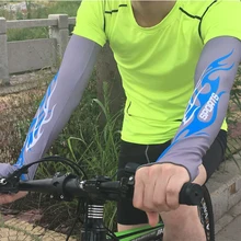 1 пара серые велосипедные рукава УФ охлаждающий рукав Защита от солнца для велосипеда рукав для баскетбола атлетические Виды спорта