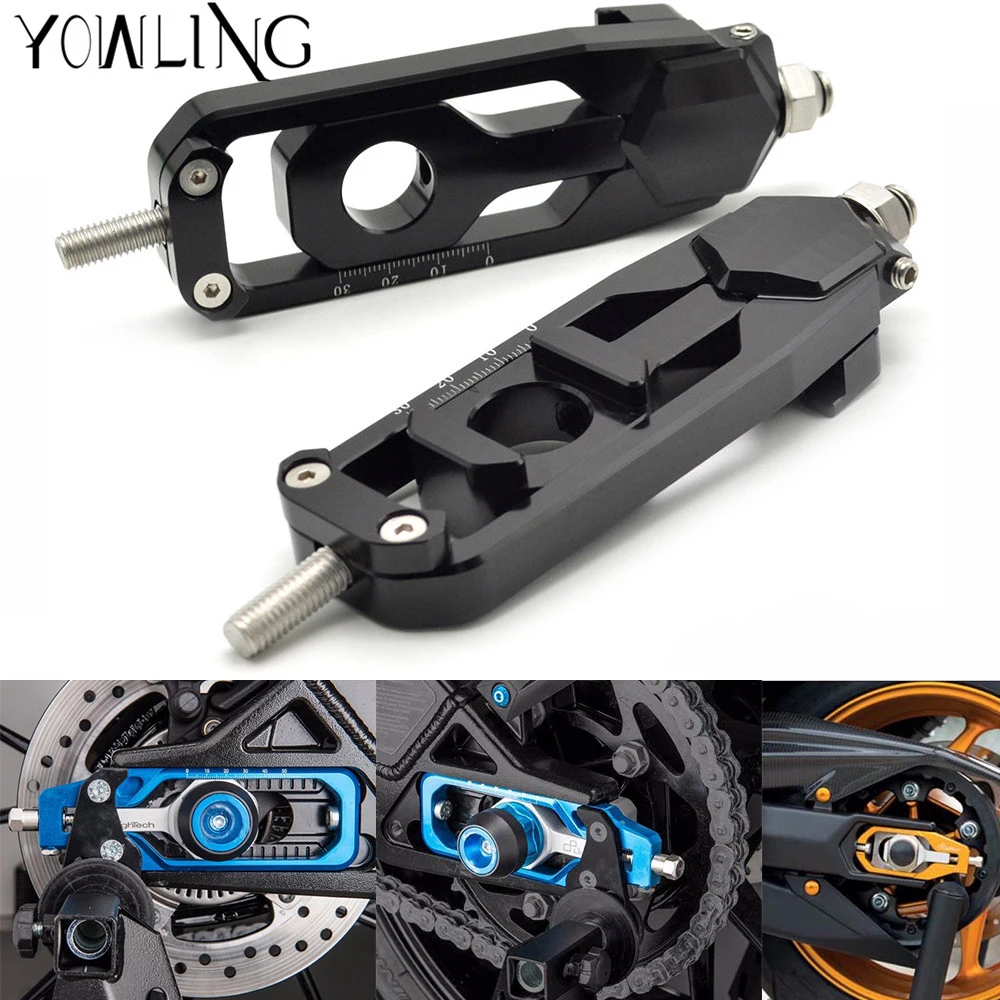 โซ่รถจักรยานยนต์Adjusters Tensioners Catena Spindle Chain Adjuster