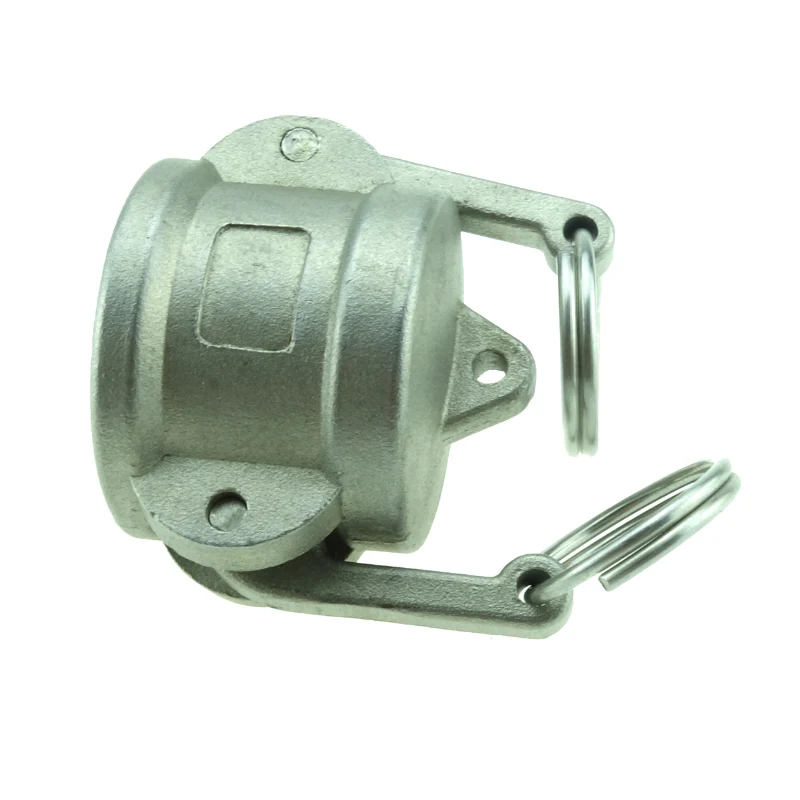 

1/2" Type DC Camlock Fitting Cam and Groove Adapter Dust Cap Stop Flow Stianless Steel 304