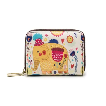 

women wallet Card Bag Girls Driver's license bag Heart Hasp ID Credit Card Holder Case coin purse