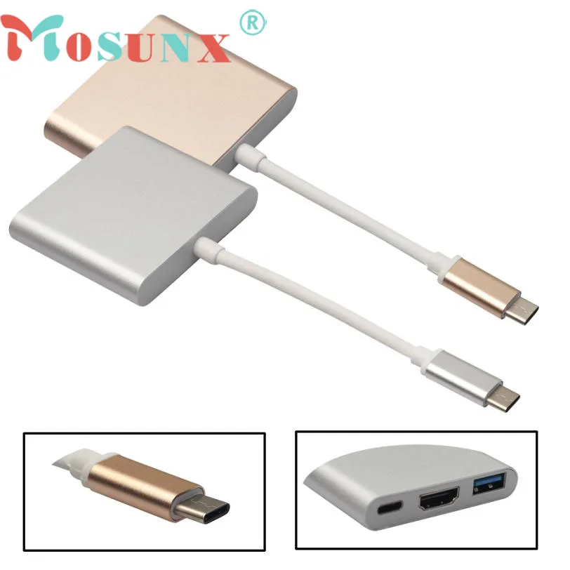 

1PC 2016 USB Type C to HDMI with charging adapter Kayenne USB-C to HDMI hub
