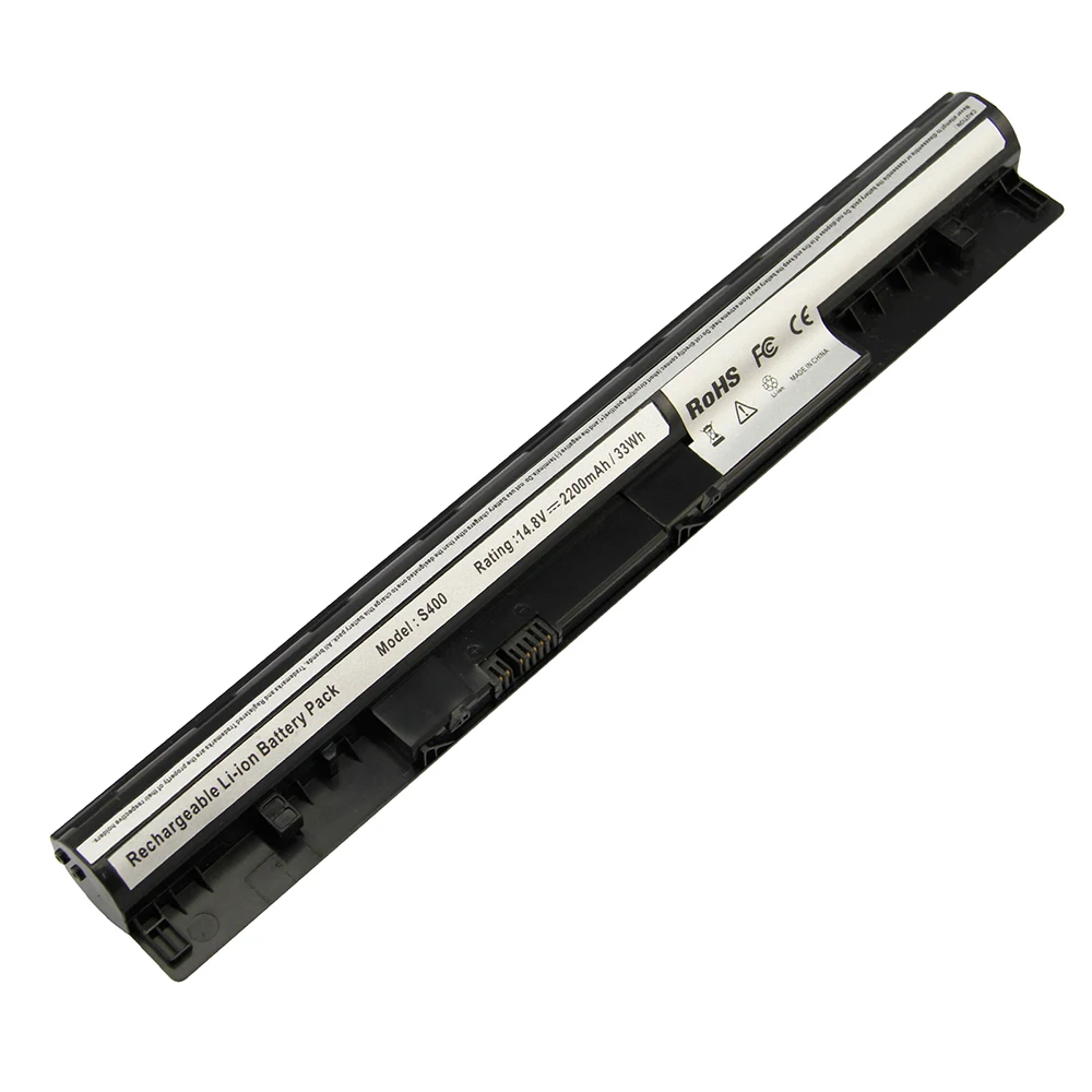 2200 мАч для ноутбука Lenovo Аккумулятор S300 S310 S400 S400u S405 S410 L12S40Z01 4ICR17/65 | Компьютеры и