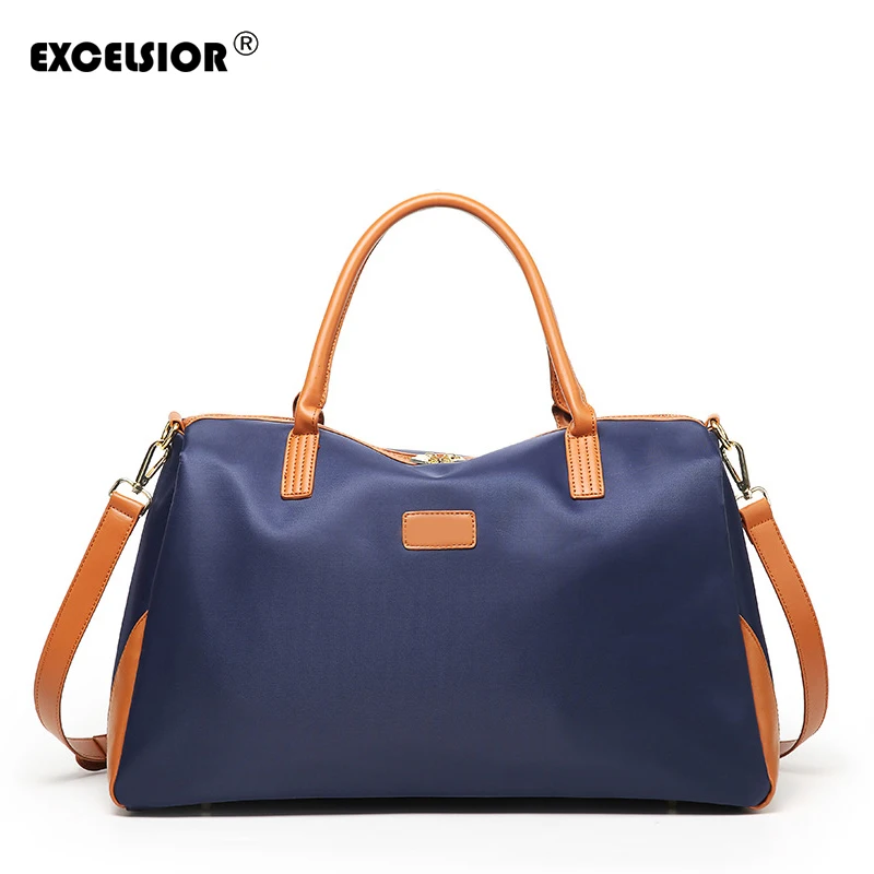 

EXCELSIOR Casual Solid New Color Oxford Travel Bag Large Capacity Men Hand Luggage Weekend Bag Women Multifunctional Travel Bag