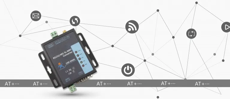 USR-W600 экономичный Последовательный RS232 RS485 к WiFi конвертер беспроводной сервер встроенный веб-сервер/Веб-страница для конфигурации