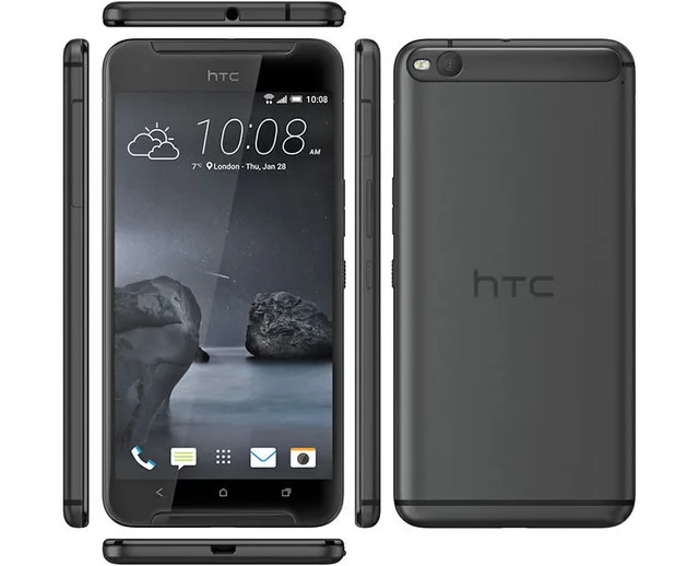 htc One X9 разблокированный 5,5 дюймов 32 Гб ПЗУ 3 ГБ ОЗУ 13.0MP Восьмиядерный две sim-карты LTE 4G FDD сенсорный экран для телефона - Цвет: black