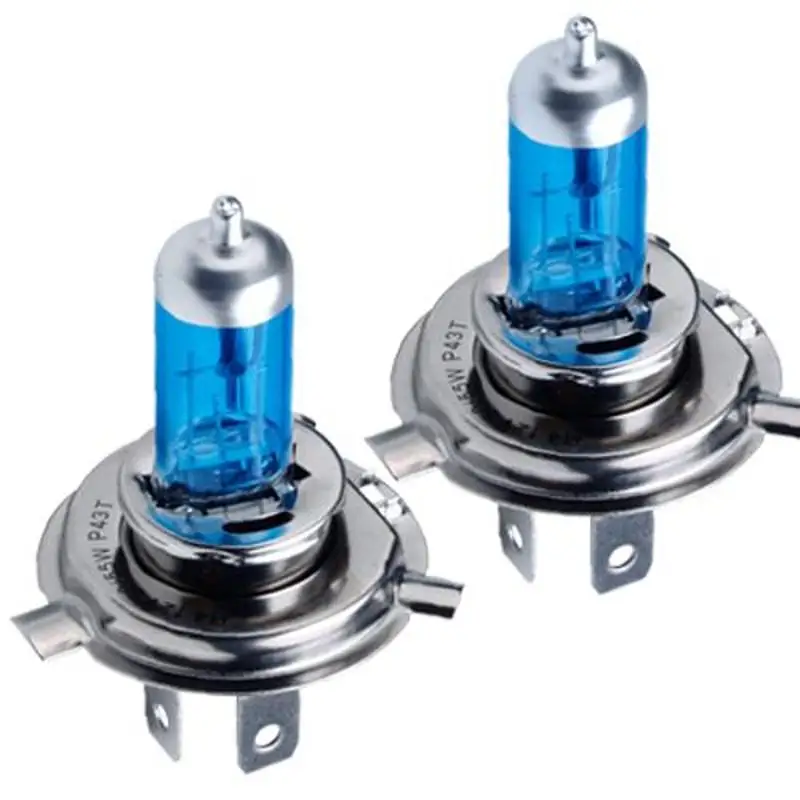 CARCHET 2 шт. автомобильные H4/9003/HB2 55 Вт 100 светодиодный лампы для фар фары теплые белые