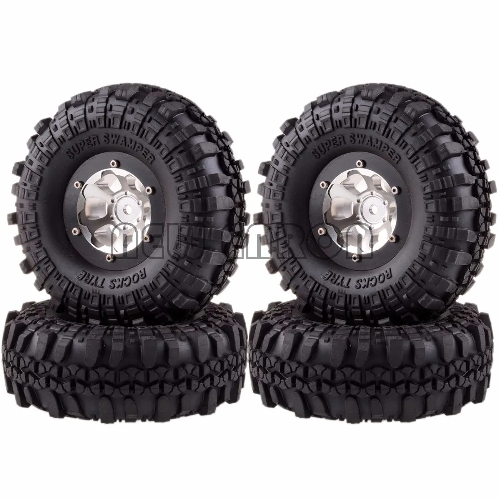 Новые ENRON 4P 1 9 &quotметаллические колесные диски и супер шины для шин RC 1:10 Rock Crawler 1/10