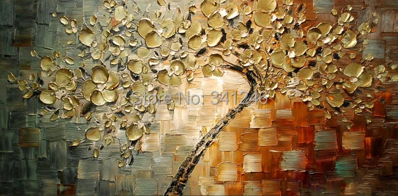 hand painted modern home decor wall art picture for living room 3d flowers thick palette