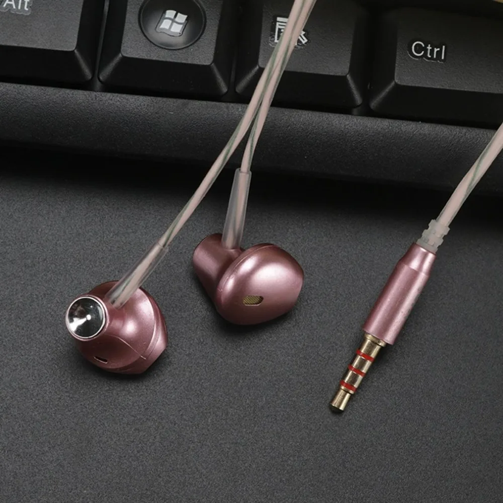 

Super Bass In-Ear Earbuds Wire Control Earphones 3.5MM Audio Jack with Microphone Universal for Mobile Phone PC Laptop