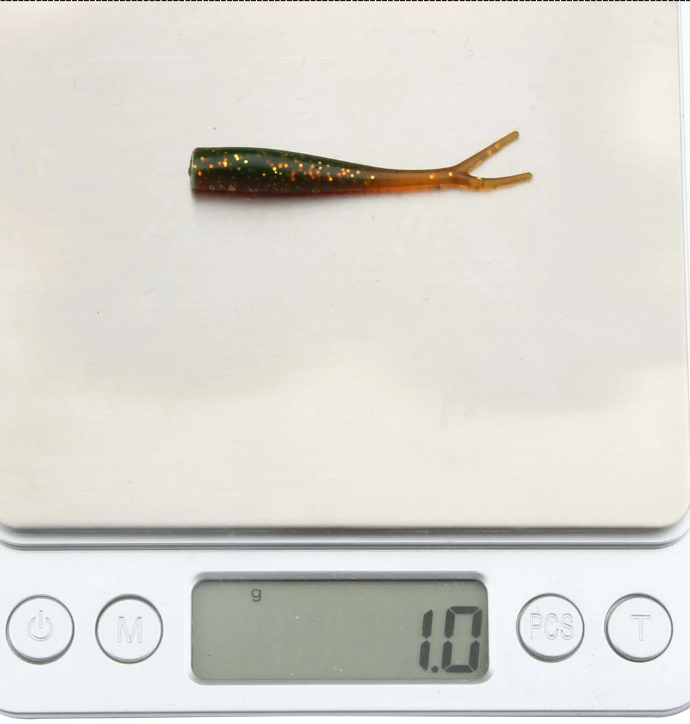 Hot Fishing Takcle 12PCS Lures Soft Bait Grub Worms Fishing Lure Artificial Lures With Split Tail Design Mimics Injured Baitfish  (3)