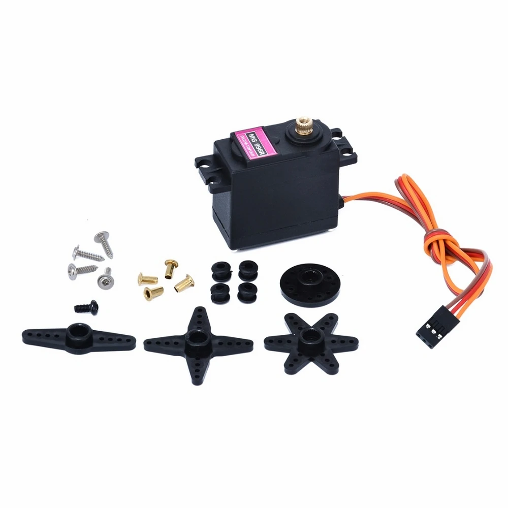 

1PCS MG996R Metal Gear RC Servo MG996R For Futaba JR RC Car Truck Model Helicopter Robot Toy MG996R RC Servo