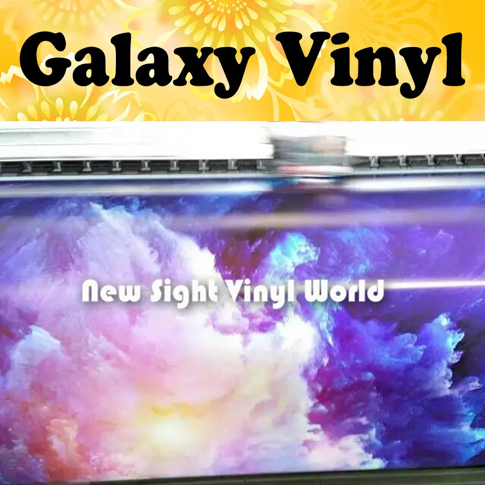 

Galaxy Vinyl Sheet Sticker Bomb Vinyl Sticker Bombing Galaxy Vinyl Wrap Bubble Free Auto Graphics Size:1.50*30m/Roll