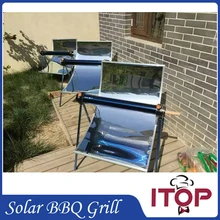 2016 New Solar Oven BBQ Grill Green Portable Barbecue Stove Environmentally friendly Outdoor Tool Roast Kebab