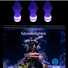 Светодиодный светильник для аквариума E27/10 Вт, лампы 14 Вт для освещения аквариума и аквариумных растений