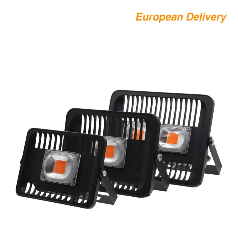 

Grow Floodlight Full Spectrum Waterproof IP66 High Power Outdoor Lighting 30W 50W 100W 220V With EU Plug Connector Growth Light
