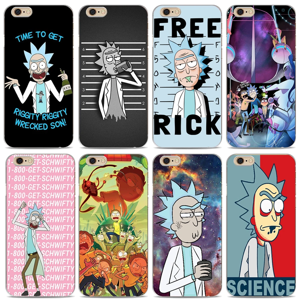

Rick and Morty Funny Soft Silicone Phone Case For iphone X XS Max XR 8 8Plus 7 7Plus 6 6S 6Plus 5 5S SE Cover