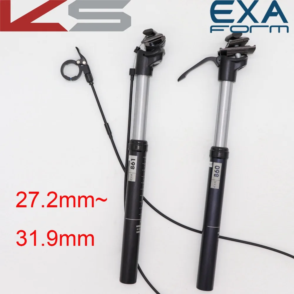 KindShock dropper Seatpost Adjustable Height Suspension EXA Form Bike