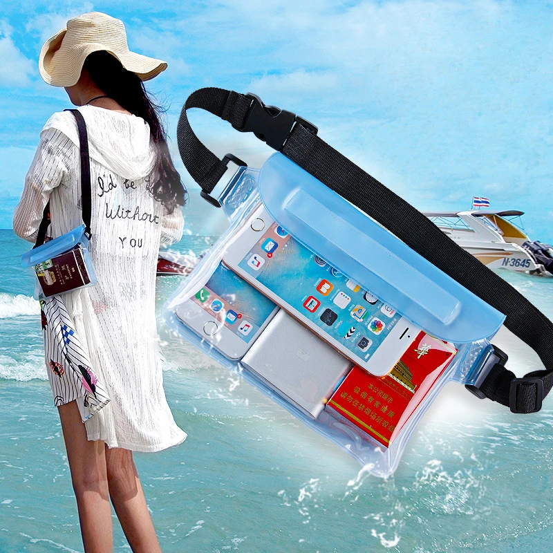Спортивная сумка, поясная сумка, для плавания, дрифтинга, дайвинга, поясная сумка, чехол для подводного запечатывания, карман для мобильного телефона