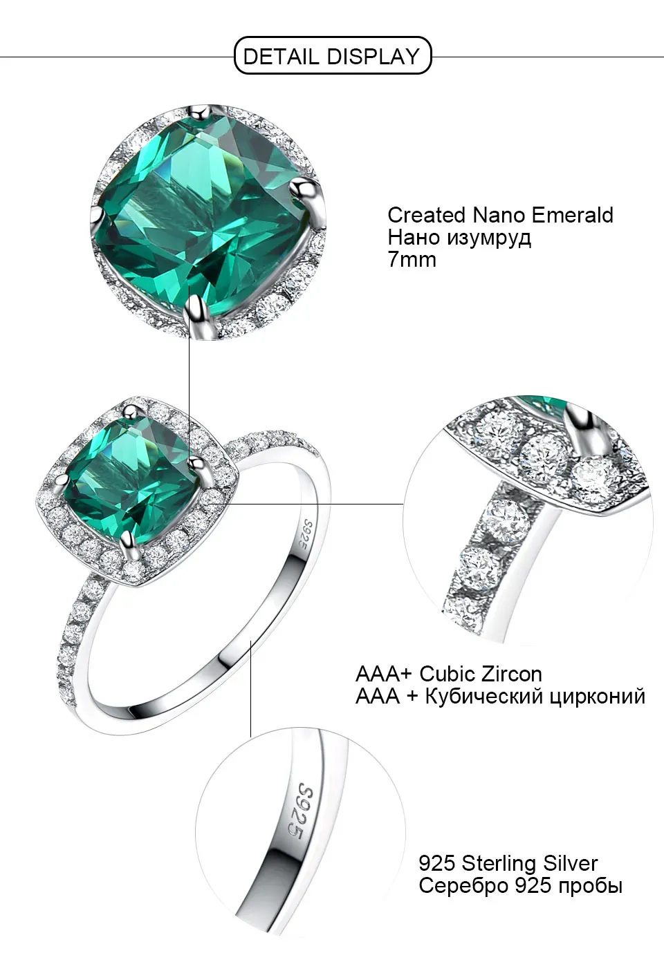 UMCHO-Emerald-925-sterling-silver-rings-for-women-RUJ007E-1-PC_05