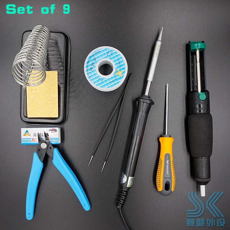 

Internal heat 35w soldering iron Suction tin wire Tweezers Electronic maintenance Mechanical Keyboard Mouse DIY Repair tool