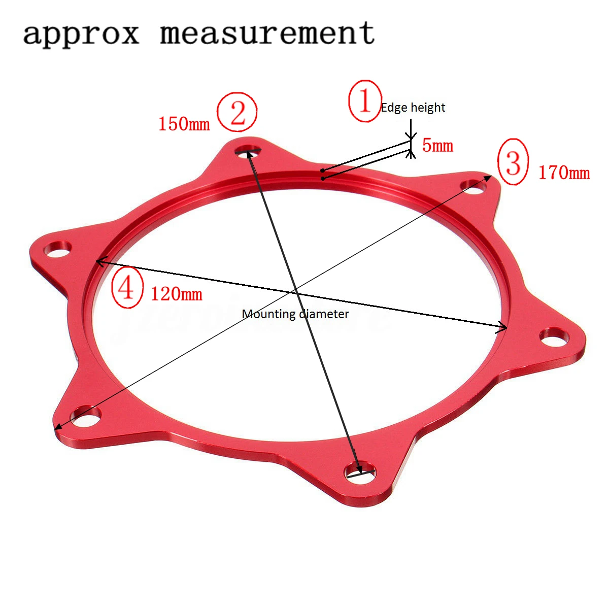 Высокое качество заднее колесо звездочки Spacer Райзер для HONDA CRF450R CRF250R эндуро Мотокросс Supermoto