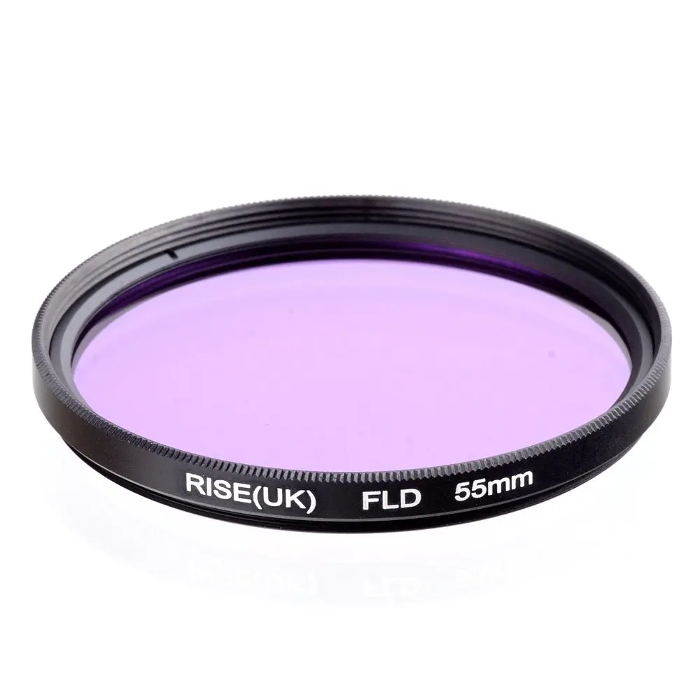 RISE(UK) 55mm Fluorescent Daylight Correction Filter 55mm FLD for DLSR