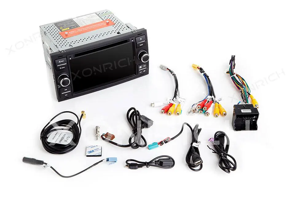 Discount Xonrich Car Multimedia Player Android 8.1 GPS For Ford Focus 2 Ford Fiesta Mondeo 4 C-Max S-Max Fusion Transit 2Din Autoradio 4G 23