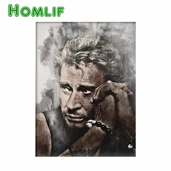 

5d diy diamond painting croix johnny hallyday diamond painting custom full square foto diamond embroidery icon candy bar horror