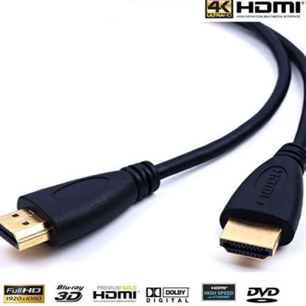 2018 Top 1m Высокоскоростной V1.4 1080P штекер Штекер кабель HDMI для HD TV LCD