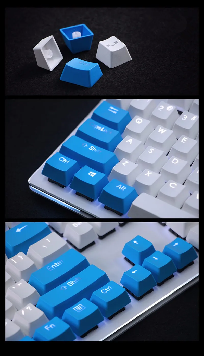 Подсветка 108 ANSI ISO раскладка Толстая PBT Keycap двойная съемка подсветка колпачки для OEM Cherry MX переключатели Механическая игровая клавиатура