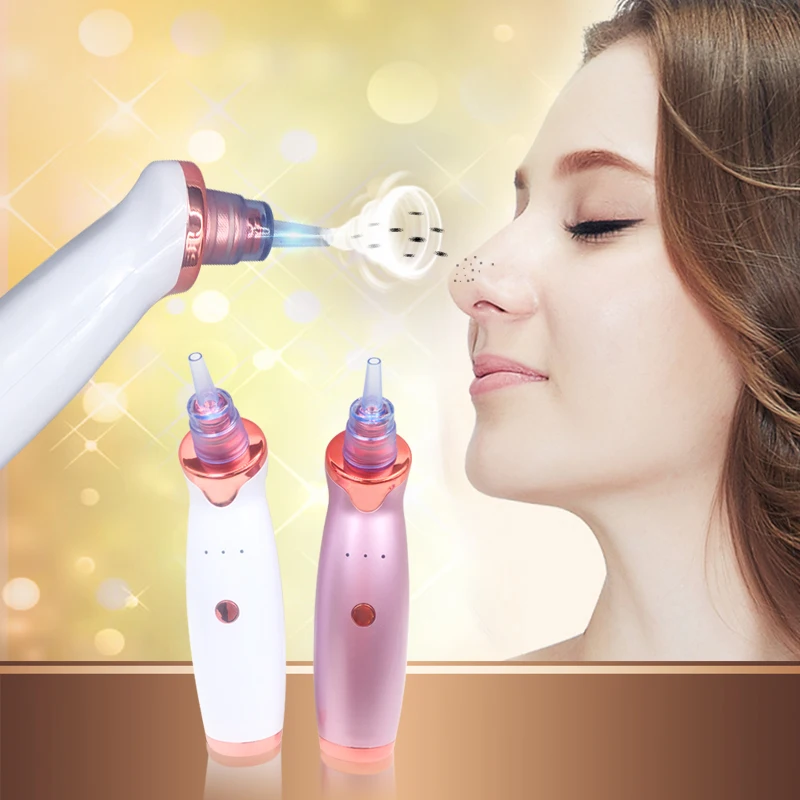 

Electric Pore Cleaner Blackhead Vacuum Suction Pimple Acne Remover Machine Skin Care Tool Facial Diamond Dermabrasion Machine