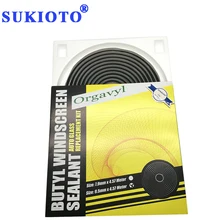 SUKIOTO D1S H7 LED HID Headlight Sealant Black BUTYL RUBBER GLUE HEADLIGHT SEALANT RETROFIT Reseal H4 HID Headlamps Shield