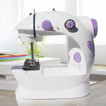 

High Mini Sewing Machines Handheld Dual Speed Double Thread Multifunction Electric Mini Automatic LG66