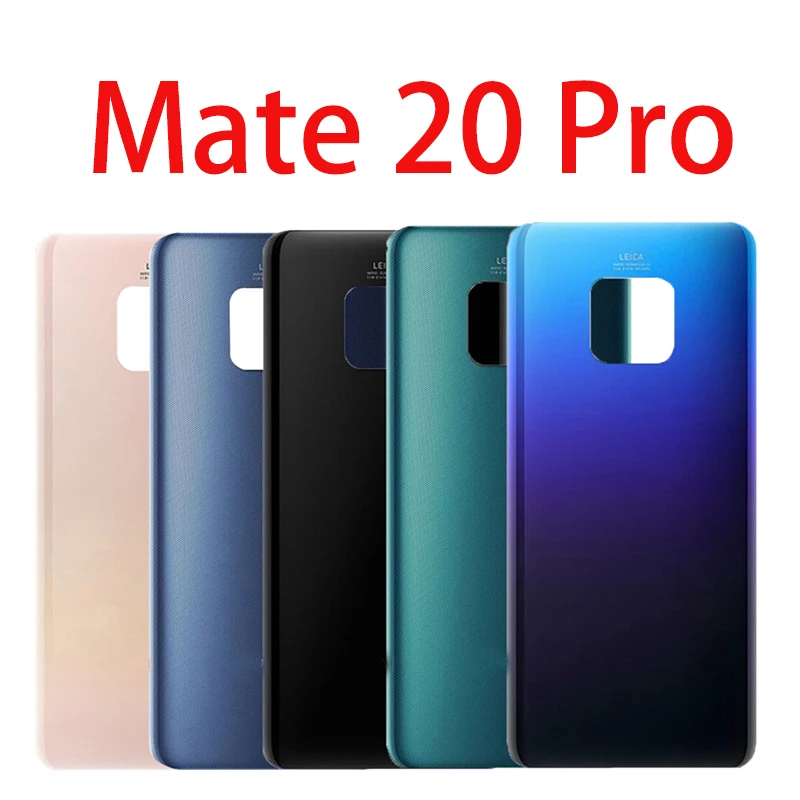 Чехол на заднюю дверь для huawei mate 20 mate 20 Pro 20 Lite крышка на батарейку Задняя стеклянная панель крышка на батарейку mate 20 Замена