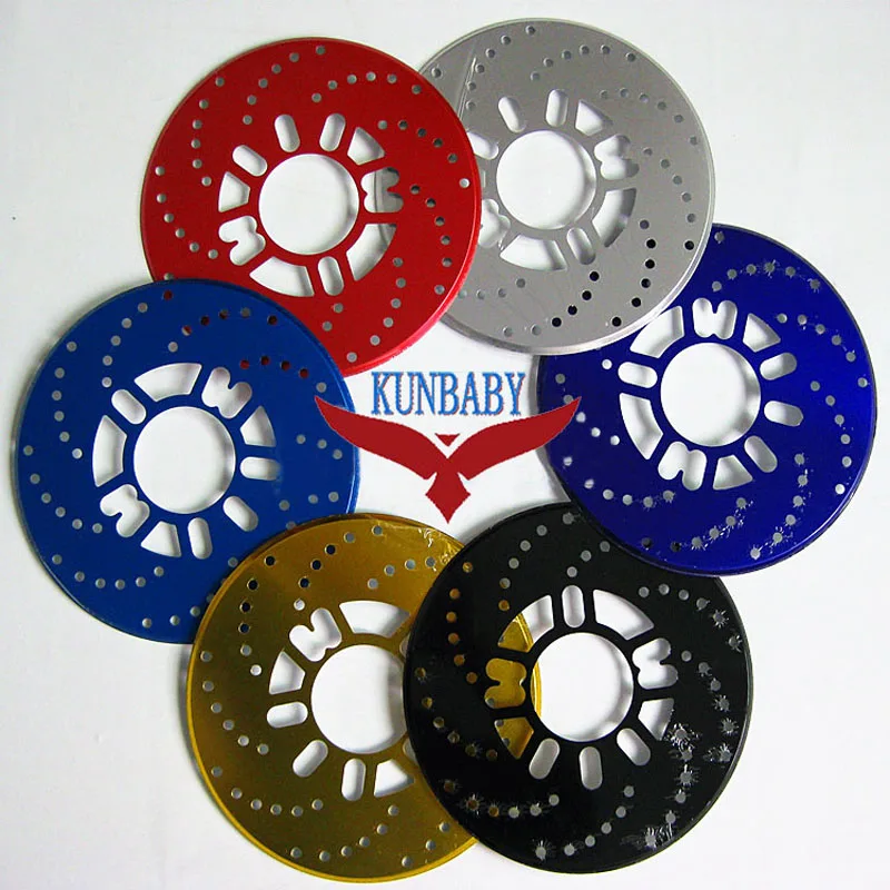 

KUNBABY 2PCS Universal Aluminum Disc Brake Rotor Racing Covers Drum Free Shipping Light Blue/Dark Blue/Gold/Black/Red/Silver
