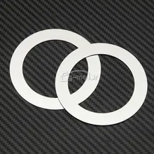 2x Tail Door Loudspeaker Bright Rings For 2011-2014 Jeep Grand Cherokee Car