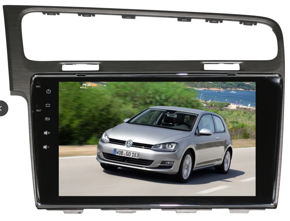 10 1 ''Android автомобильный DVD плеер GPS 8 0 7 Радио Аудио Авто навигация для Volkswagen VW GOLF