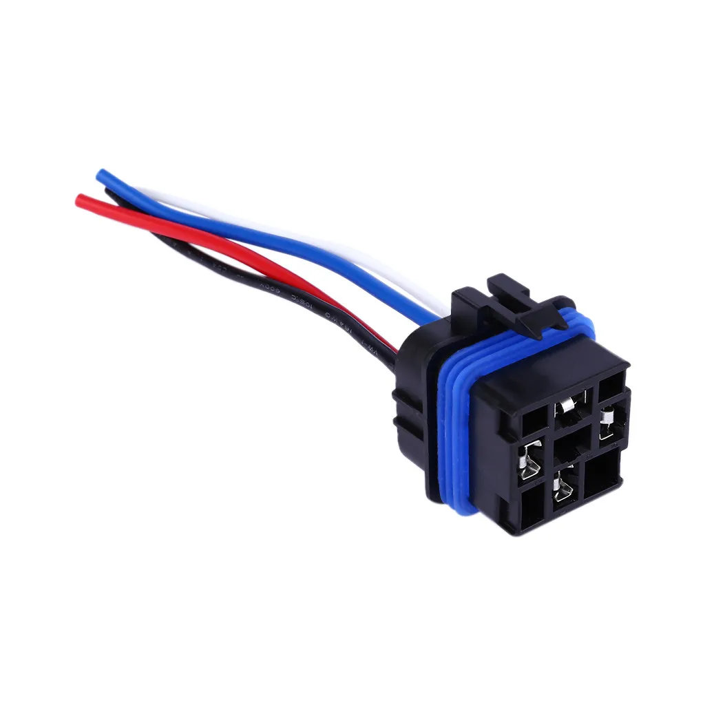12 V 40A 4Pin реле модификации автомобиля 12 V 4 P водонепроницаемый интегрированный с разъемом кабеля передачи данных части автомобиля