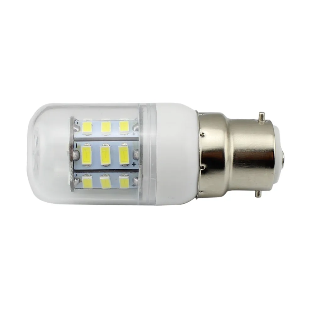 5X светодиодные лампы 12 вольт E27 E12 E14 B22 GU10 G9 5 W Кукуруза Smd5730 27 светодиодов v