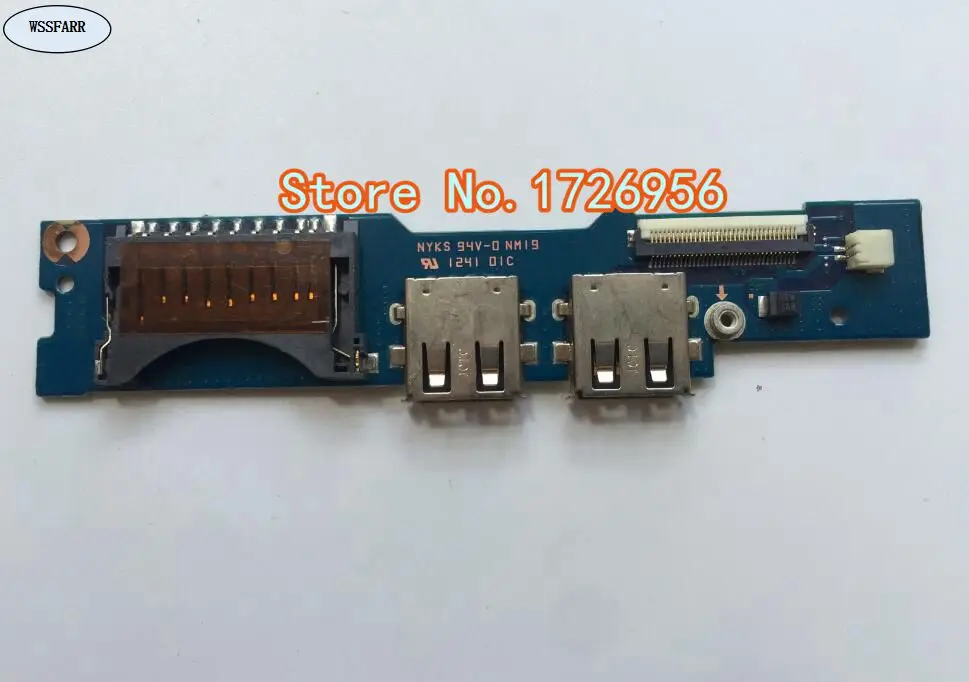 

Genuine NEW USB Card Reader Board BA92-09691A LOTUS13-R/T FOR Samsung NP530U3B NP530U3C 535U3C 532U3C 540U3C