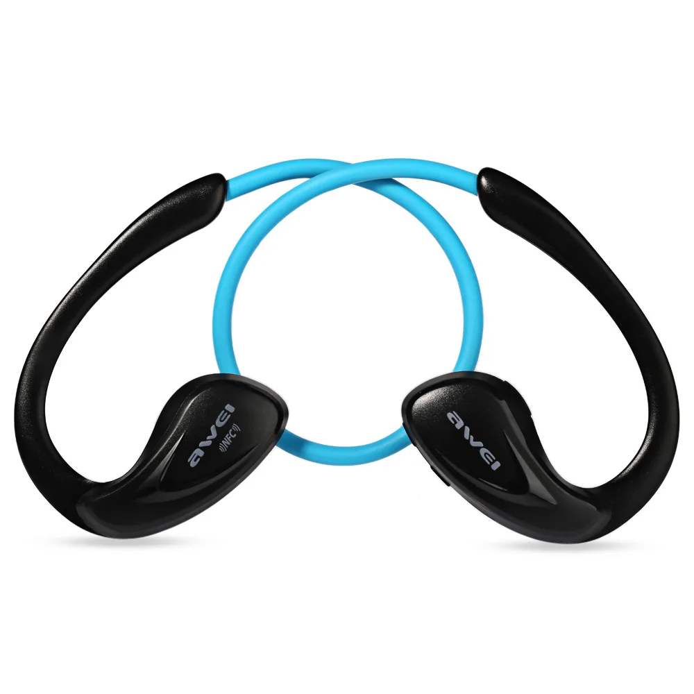 Awei A880BL беспроводные Bluetooth наушники NFC APT X HiFi CVC ушной крючок умные шумоподавление