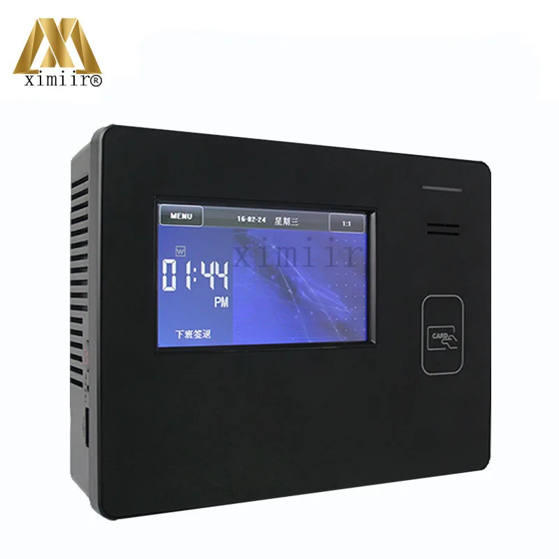ZK CU600 Биометрические бесконтактных карт IC карты посещаемость времени с WI-FI TCP/IP USB MF карты биометрических времени часы с бесплатной