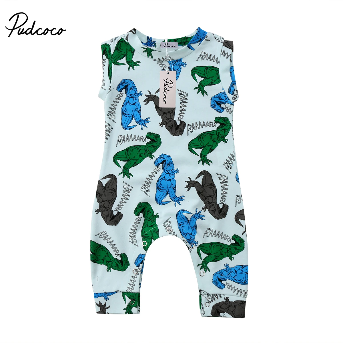 Baby Boy Jumpsuit Romper Cute Animals Cotton Casual Outfits Clothing